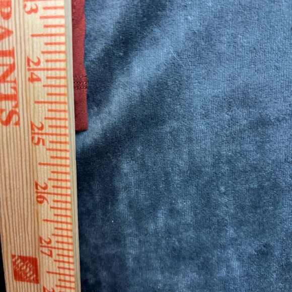 Boutique Athleisure Rust red Long Sleeve Hooded butter soft Dress in L - Picture 13 of 14